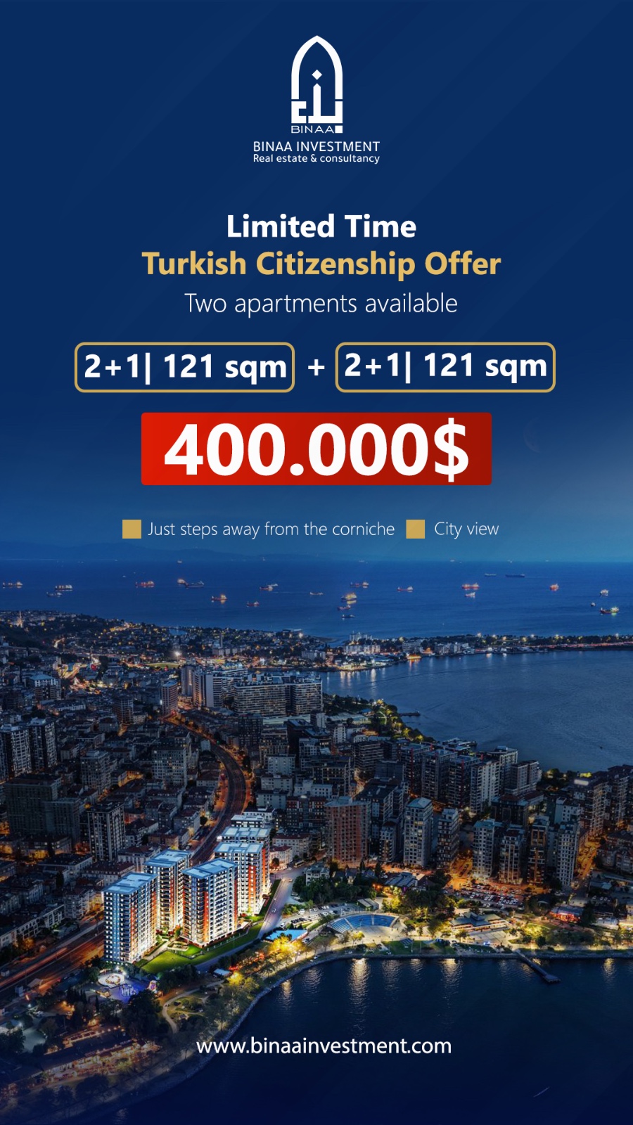 Limited Time  Turkish Citizenship Offer