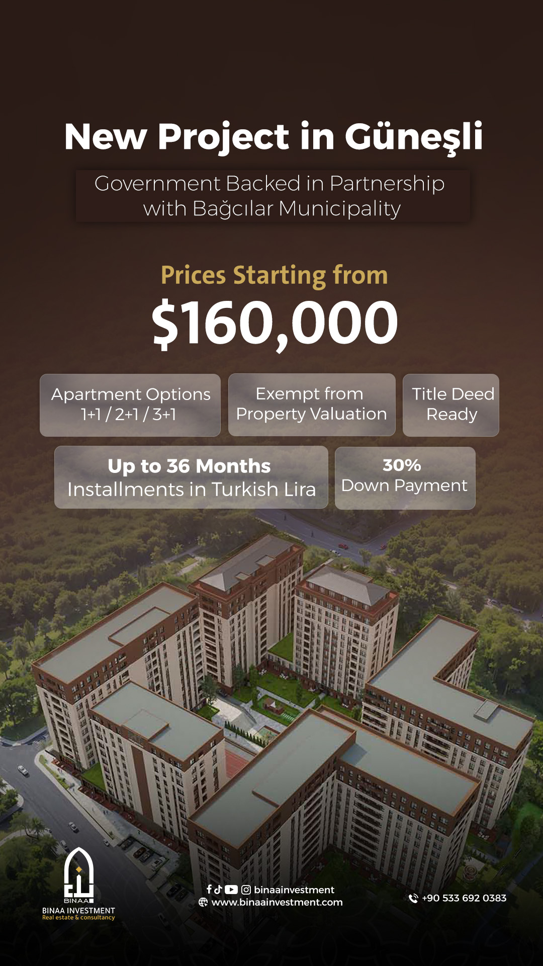 New project in Güneşli