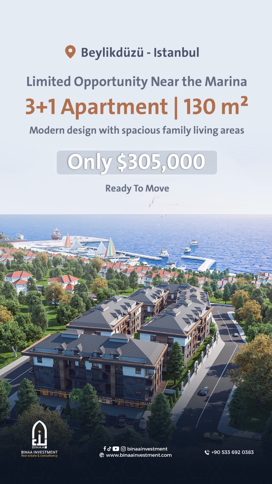 Limited Opportunity near the Marina Beylikdüzü