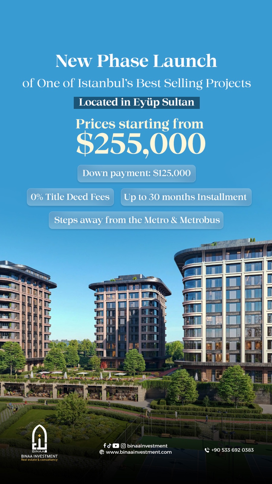New Phase Launch of One of Istanbul’s Best Selling Projects